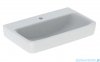 Geberit Selnova Compact Umywalka z otworem na baterię, bez przelewu 65x40cm 501.891.00.7